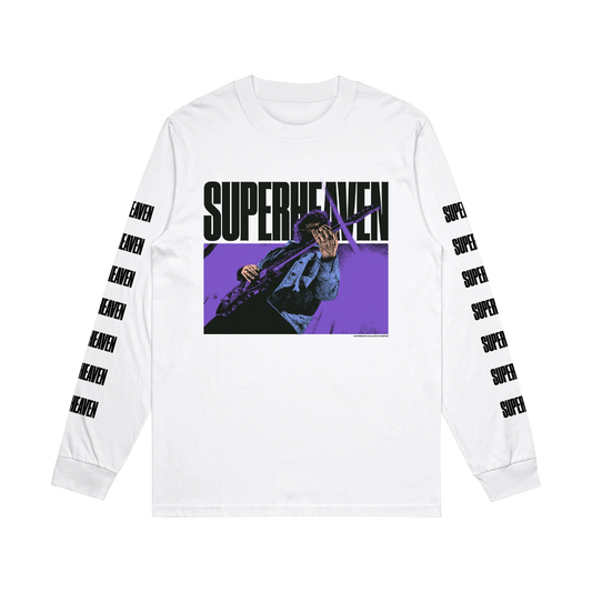 Tay Guitar White Long Sleeve